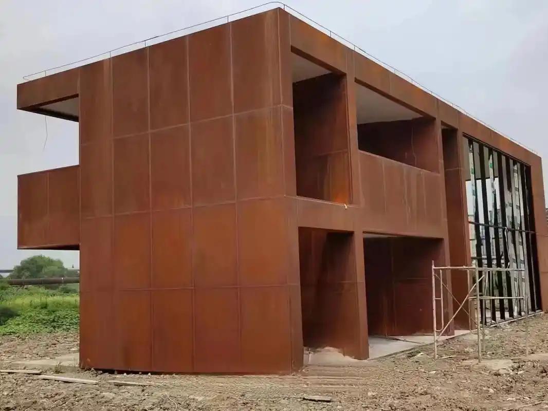 房山耐候钢板幕墙