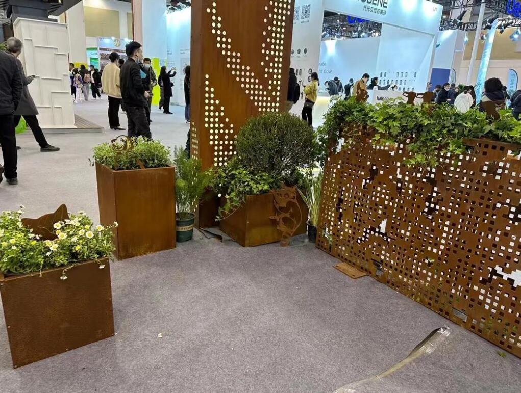 房山耐候钢花箱